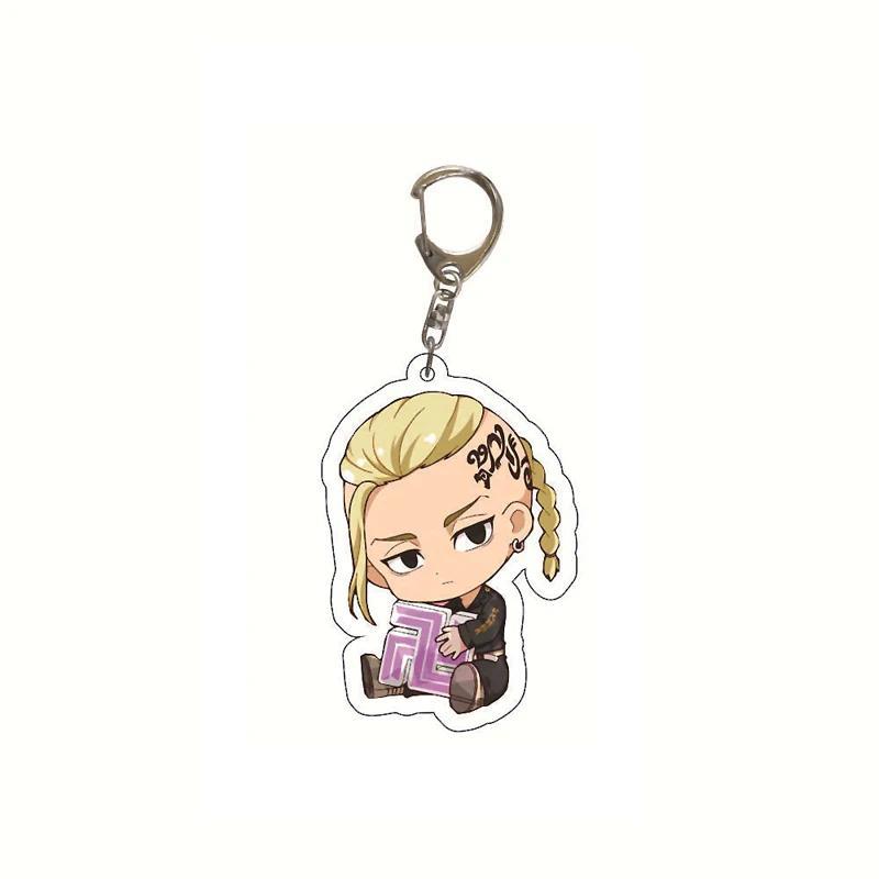 Tokyo Revengers Manjiro Ken Cute Anime Keychain Cartoon Plastic Keyring Cos Accessory Trendy Móc Khóa In Theo Yêu Cầu, Chất Liệu Mica Trong Suốt In 2 Mặt , Dày 4mm 17 Tokyo Revengers Manjiro Ken Cute Anime Keychain Cartoon Plastic Keyring Cos Accessory Trendy Móc Khóa In Theo Yêu Cầu, Chất Liệu Mica Trong Suốt In 2 Mặt , Dày 4mm - Ảnh 17