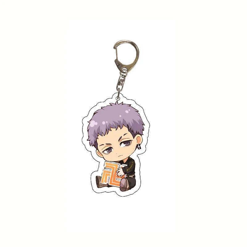 Tokyo Revengers Manjiro Ken Cute Anime Keychain Cartoon Plastic Keyring Cos Accessory Trendy Móc Khóa In Theo Yêu Cầu, Chất Liệu Mica Trong Suốt In 2 Mặt , Dày 4mm 5 Tokyo Revengers Manjiro Ken Cute Anime Keychain Cartoon Plastic Keyring Cos Accessory Trendy Móc Khóa In Theo Yêu Cầu, Chất Liệu Mica Trong Suốt In 2 Mặt , Dày 4mm - Ảnh 5
