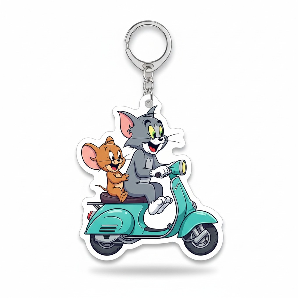 Tom & Jerry Speed Keychain Móc Khóa In Theo Yêu Cầu, Chất Liệu Mica Trong Suốt In 2 Mặt , Dày 4mm 1 Tom & Jerry Speed Keychain Móc Khóa In Theo Yêu Cầu, Chất Liệu Mica Trong Suốt In 2 Mặt , Dày 4mm