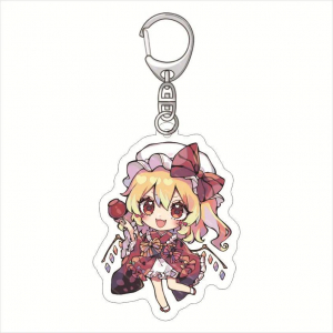 Touhou Project Hakurei Reimu Marisa Anime Mica Keychain Bag Hanging Accessories Friend Móc Khóa In Theo Yêu Cầu, Chất Liệu Mica Trong Suốt In 2 Mặt , Dày 4mm