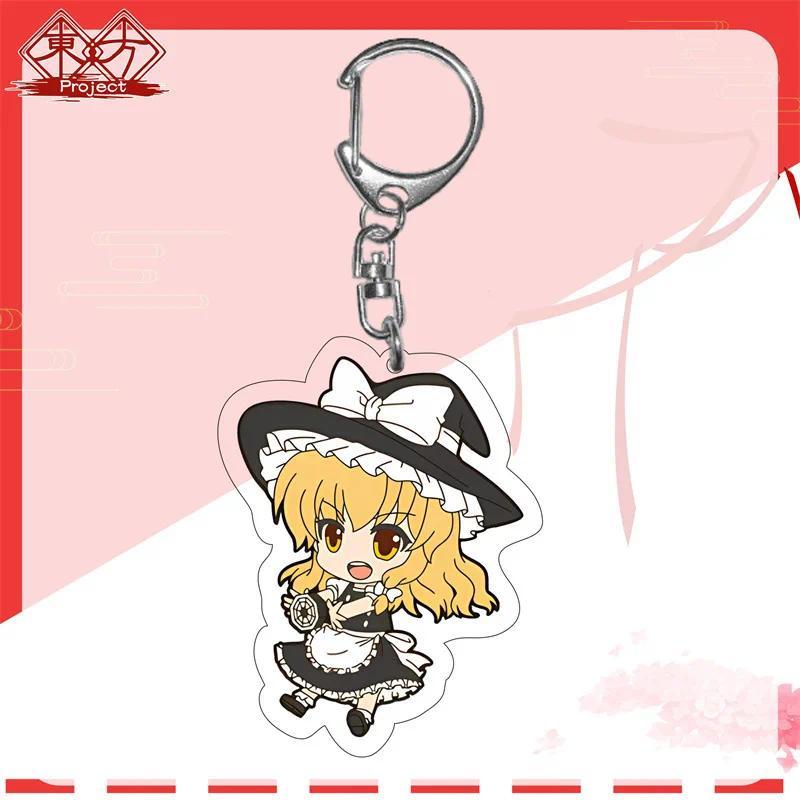 Touhou Project Shrine Maiden Acrylic Keychain Charms Pendant Caveiro Divertidamente Cute Móc Khóa In Theo Yêu Cầu, Chất Liệu Mica Trong Suốt In 2 Mặt , Dày 4mm 8 Touhou Project Shrine Maiden Acrylic Keychain Charms Pendant Caveiro Divertidamente Cute Móc Khóa In Theo Yêu Cầu, Chất Liệu Mica Trong Suốt In 2 Mặt , Dày 4mm - Ảnh 8
