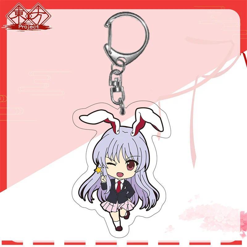 Touhou Project Shrine Maiden Mica Keychain Lovely Bag Charms Hanging Face Caveiro Móc Khóa In Theo Yêu Cầu, Chất Liệu Mica Trong Suốt In 2 Mặt , Dày 4mm 14 Touhou Project Shrine Maiden Mica Keychain Lovely Bag Charms Hanging Face Caveiro Móc Khóa In Theo Yêu Cầu, Chất Liệu Mica Trong Suốt In 2 Mặt , Dày 4mm - Ảnh 14