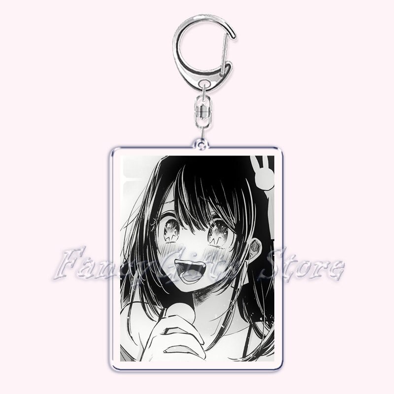 Trending Anime Oshi No Ko Keychain For Accessories Bag Kawaii Ai Hoshino Kana Chibi Móc Khóa In Theo Yêu Cầu, Chất Liệu Mica Trong Suốt In 2 Mặt , Dày 4mm 4 Trending Anime Oshi No Ko Keychain For Accessories Bag Kawaii Ai Hoshino Kana Chibi Móc Khóa In Theo Yêu Cầu, Chất Liệu Mica Trong Suốt In 2 Mặt , Dày 4mm - Ảnh 4