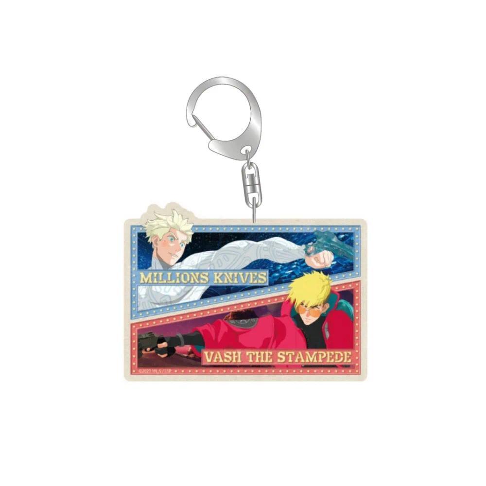 Trigun Stampede Acrylic Keychain Anime Cultural Creativity Friends Mica Cosplay Móc Khóa In Theo Yêu Cầu, Chất Liệu Mica Trong Suốt In 2 Mặt , Dày 4mm 4 Trigun Stampede Acrylic Keychain Anime Cultural Creativity Friends Mica Cosplay Móc Khóa In Theo Yêu Cầu, Chất Liệu Mica Trong Suốt In 2 Mặt , Dày 4mm - Ảnh 4