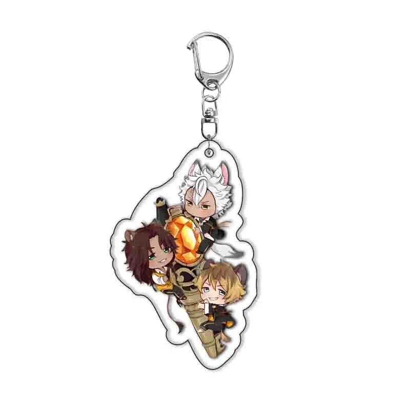 Twisted Wonderland Q Version Acrylic Keychain Lovely Boys Chubby S Creative Mica Keychain Móc Khóa In Theo Yêu Cầu, Chất Liệu Mica Trong Suốt In 2 Mặt , Dày 4mm 4 Twisted Wonderland Q Version Acrylic Keychain Lovely Boys Chubby S Creative Mica Keychain Móc Khóa In Theo Yêu Cầu, Chất Liệu Mica Trong Suốt In 2 Mặt , Dày 4mm - Ảnh 4