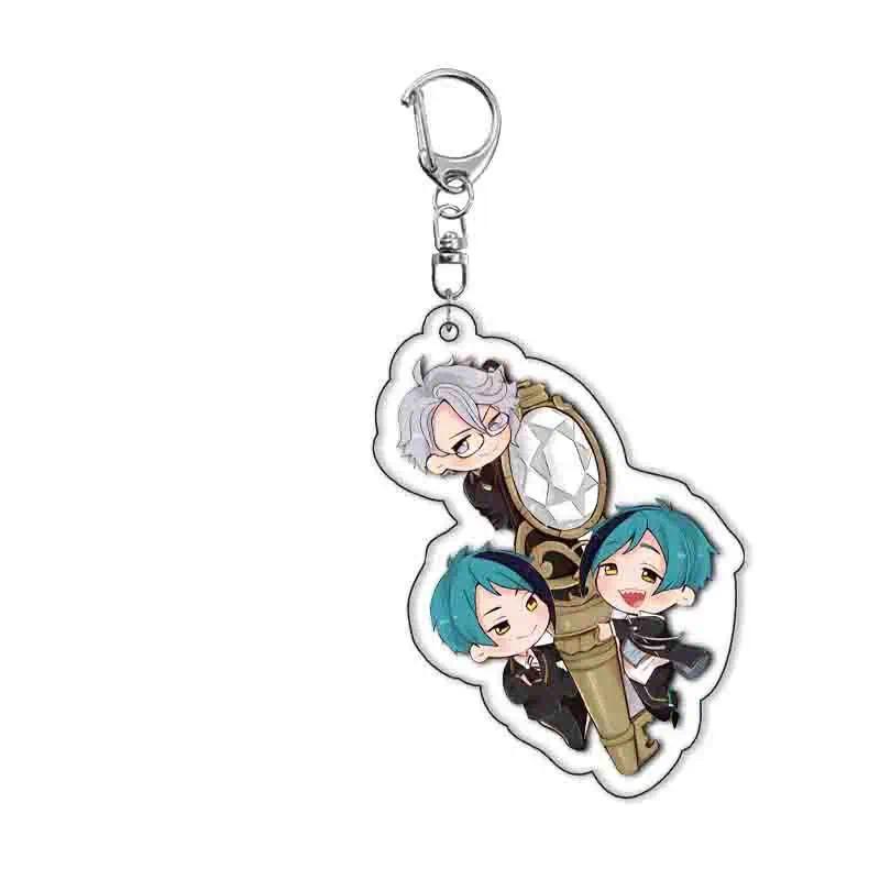 Twisted Wonderland Q Version Mica Keychain Lovely Boys Chubbys Key Chain Bag Charms Móc Khóa In Theo Yêu Cầu, Chất Liệu Mica Trong Suốt In 2 Mặt , Dày 4mm 2 Twisted Wonderland Q Version Mica Keychain Lovely Boys Chubbys Key Chain Bag Charms Móc Khóa In Theo Yêu Cầu, Chất Liệu Mica Trong Suốt In 2 Mặt , Dày 4mm - Ảnh 2