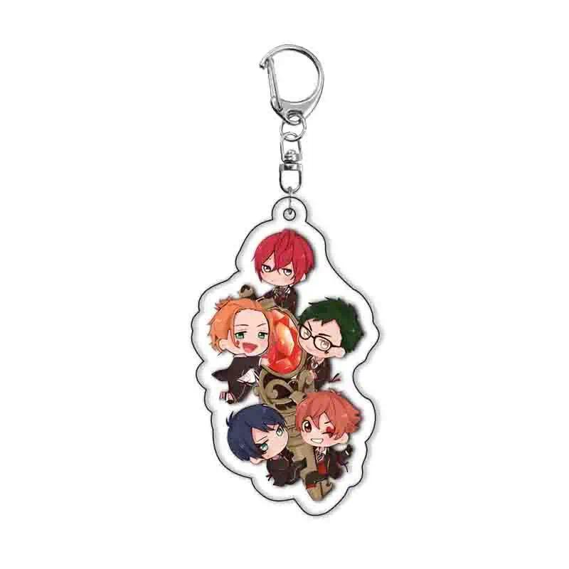 Twisted Wonderland Q Version Mica Keychain Lovely Boys Chubbys Key Chain Bag Charms Móc Khóa In Theo Yêu Cầu, Chất Liệu Mica Trong Suốt In 2 Mặt , Dày 4mm 3 Twisted Wonderland Q Version Mica Keychain Lovely Boys Chubbys Key Chain Bag Charms Móc Khóa In Theo Yêu Cầu, Chất Liệu Mica Trong Suốt In 2 Mặt , Dày 4mm - Ảnh 3