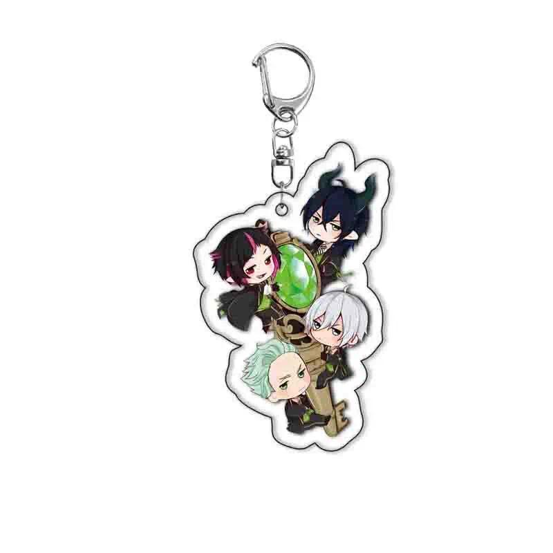Twisted Wonderland Q Version Mica Keychain Lovely Boys Chubbys Key Chain Bag Charms Móc Khóa In Theo Yêu Cầu, Chất Liệu Mica Trong Suốt In 2 Mặt , Dày 4mm 7 Twisted Wonderland Q Version Mica Keychain Lovely Boys Chubbys Key Chain Bag Charms Móc Khóa In Theo Yêu Cầu, Chất Liệu Mica Trong Suốt In 2 Mặt , Dày 4mm - Ảnh 7