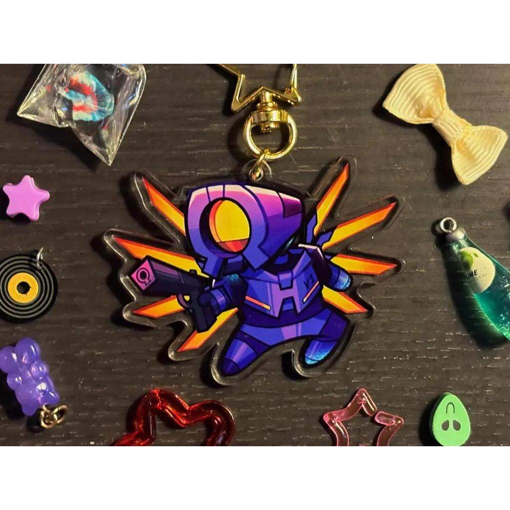 Ultrakill 2” V1/v2 Reversible Acrylic Keychain Charm Fashionable Reusable Bag Tag Accessory Móc Khóa In Theo Yêu Cầu, Chất Liệu Mica Trong Suốt In 2 Mặt , Dày 4mm 1 Ultrakill 2” V1/v2 Reversible Acrylic Keychain Charm Fashionable Reusable Bag Tag Accessory Móc Khóa In Theo Yêu Cầu, Chất Liệu Mica Trong Suốt In 2 Mặt , Dày 4mm
