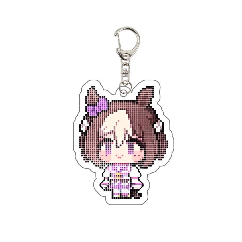 Uma Musume Pretty Derby Mica Keychain Pixel Art Tokai Teio Special Week Gold Ship Anime Bag Móc Khóa In Theo Yêu Cầu, Chất Liệu Mica Trong Suốt In 2 Mặt , Dày 4mm 2 Uma Musume Pretty Derby Mica Keychain Pixel Art Tokai Teio Special Week Gold Ship Anime Bag Móc Khóa In Theo Yêu Cầu, Chất Liệu Mica Trong Suốt In 2 Mặt , Dày 4mm - Ảnh 2