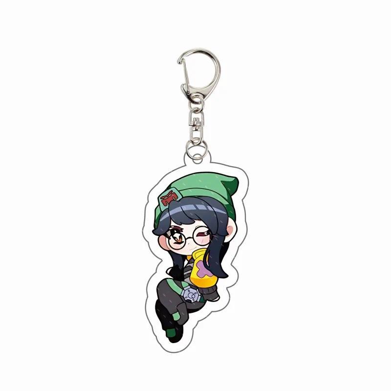 Valorant Double-sided Chibi Jett Sage Killjoy Reyna Bag Accessories Cosplay Móc Khóa In Theo Yêu Cầu, Chất Liệu Mica Trong Suốt In 2 Mặt , Dày 4mm 5 Valorant Double-sided Chibi Jett Sage Killjoy Reyna Bag Accessories Cosplay Móc Khóa In Theo Yêu Cầu, Chất Liệu Mica Trong Suốt In 2 Mặt , Dày 4mm - Ảnh 5