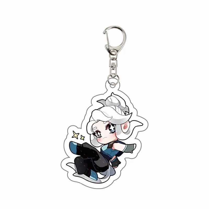 Valorant Double-sided Chibi Jett Sage Killjoy Reyna Bag Accessories Cosplay Móc Khóa In Theo Yêu Cầu, Chất Liệu Mica Trong Suốt In 2 Mặt , Dày 4mm 7 Valorant Double-sided Chibi Jett Sage Killjoy Reyna Bag Accessories Cosplay Móc Khóa In Theo Yêu Cầu, Chất Liệu Mica Trong Suốt In 2 Mặt , Dày 4mm - Ảnh 7