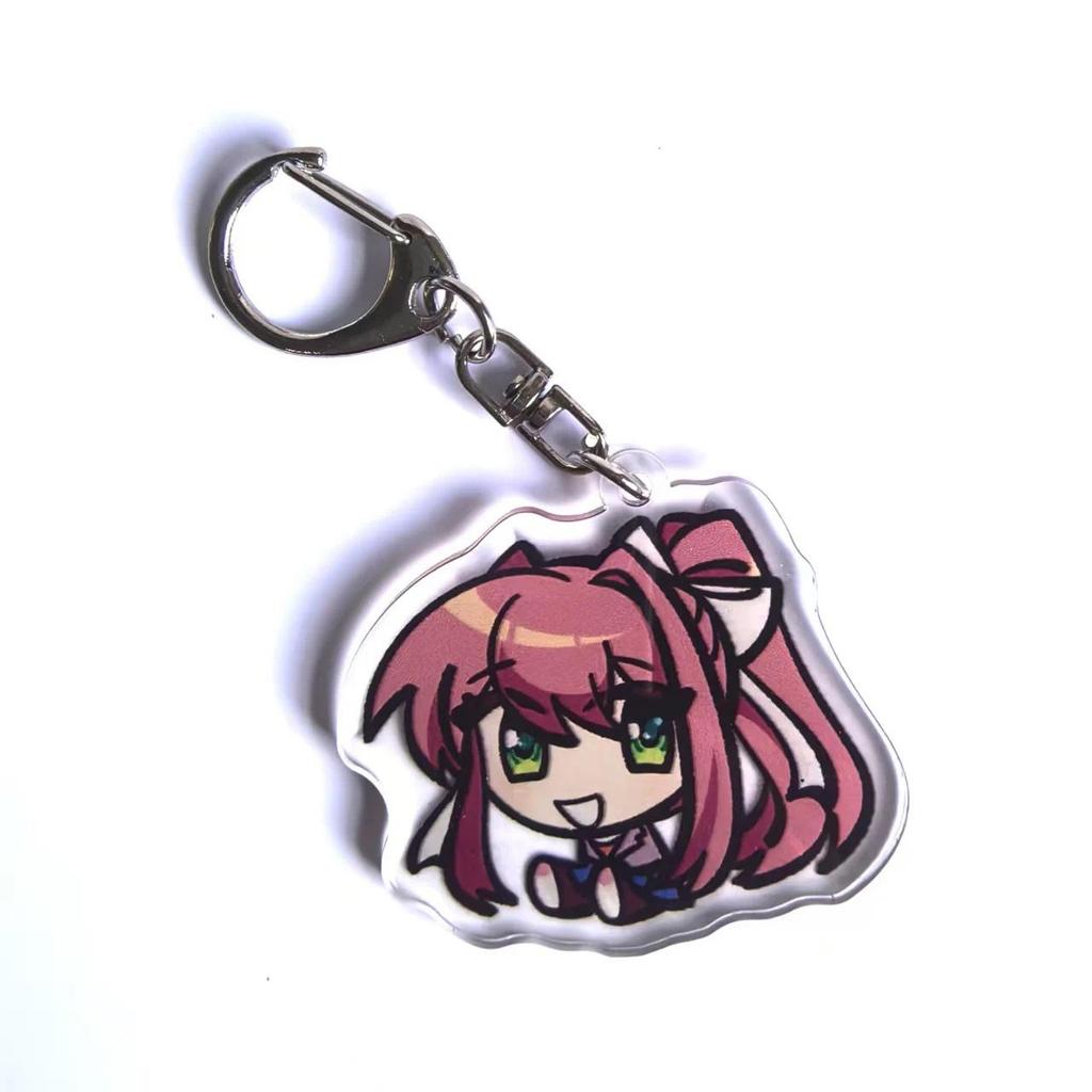 Video Game Ame Chan Keychains For Women Accessories Needy Streamer Emoji Cat Overload Girl Móc Khóa In Theo Yêu Cầu, Chất Liệu Mica Trong Suốt In 2 Mặt , Dày 4mm 3 Video Game Ame Chan Keychains For Women Accessories Needy Streamer Emoji Cat Overload Girl Móc Khóa In Theo Yêu Cầu, Chất Liệu Mica Trong Suốt In 2 Mặt , Dày 4mm - Ảnh 3