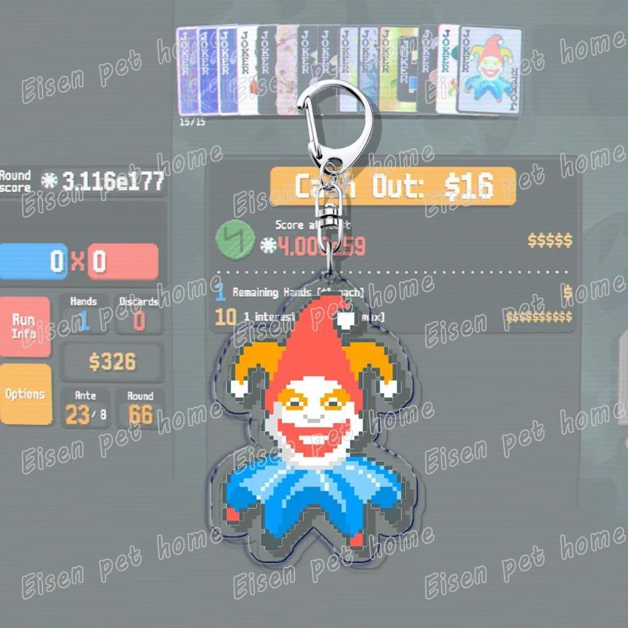 Video Game Balatro Keychains For Accessories Bag Poker Game Keyrings Friends Rebirth Gaming S Móc Khóa In Theo Yêu Cầu, Chất Liệu Mica Trong Suốt In 2 Mặt , Dày 4mm 13 Video Game Balatro Keychains For Accessories Bag Poker Game Keyrings Friends Rebirth Gaming S Móc Khóa In Theo Yêu Cầu, Chất Liệu Mica Trong Suốt In 2 Mặt , Dày 4mm - Ảnh 13