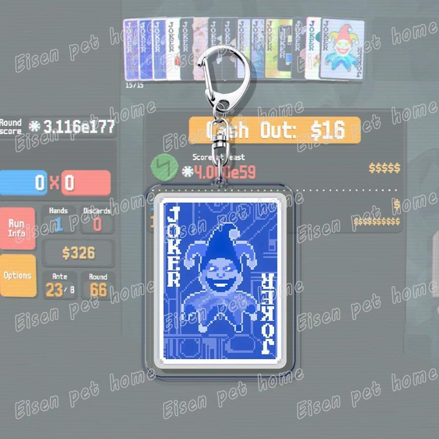 Video Game Balatro Keychains For Accessories Bag Poker Game Keyrings Friends Rebirth Gaming S Móc Khóa In Theo Yêu Cầu, Chất Liệu Mica Trong Suốt In 2 Mặt , Dày 4mm 19 Video Game Balatro Keychains For Accessories Bag Poker Game Keyrings Friends Rebirth Gaming S Móc Khóa In Theo Yêu Cầu, Chất Liệu Mica Trong Suốt In 2 Mặt , Dày 4mm - Ảnh 19