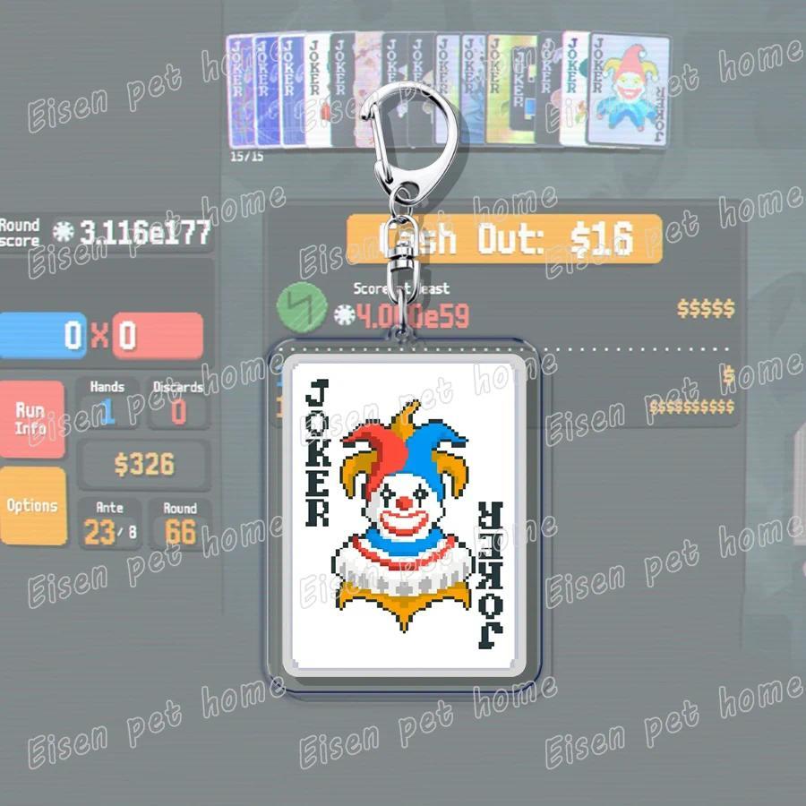 Video Game Balatro Keychains For Accessories Bag Poker Game Keyrings Friends Rebirth Gaming S Móc Khóa In Theo Yêu Cầu, Chất Liệu Mica Trong Suốt In 2 Mặt , Dày 4mm 20 Video Game Balatro Keychains For Accessories Bag Poker Game Keyrings Friends Rebirth Gaming S Móc Khóa In Theo Yêu Cầu, Chất Liệu Mica Trong Suốt In 2 Mặt , Dày 4mm - Ảnh 20