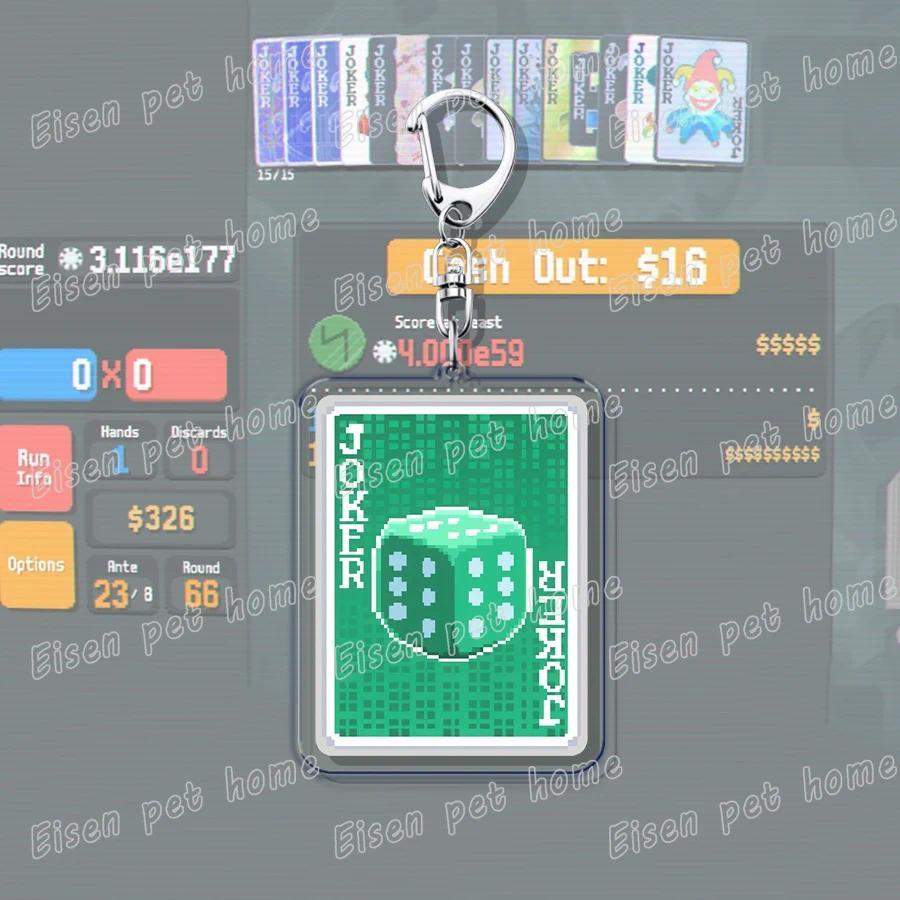 Video Game Balatro Keychains For Accessories Bag Poker Game Keyrings Friends Rebirth Gaming S Móc Khóa In Theo Yêu Cầu, Chất Liệu Mica Trong Suốt In 2 Mặt , Dày 4mm 21 Video Game Balatro Keychains For Accessories Bag Poker Game Keyrings Friends Rebirth Gaming S Móc Khóa In Theo Yêu Cầu, Chất Liệu Mica Trong Suốt In 2 Mặt , Dày 4mm - Ảnh 21