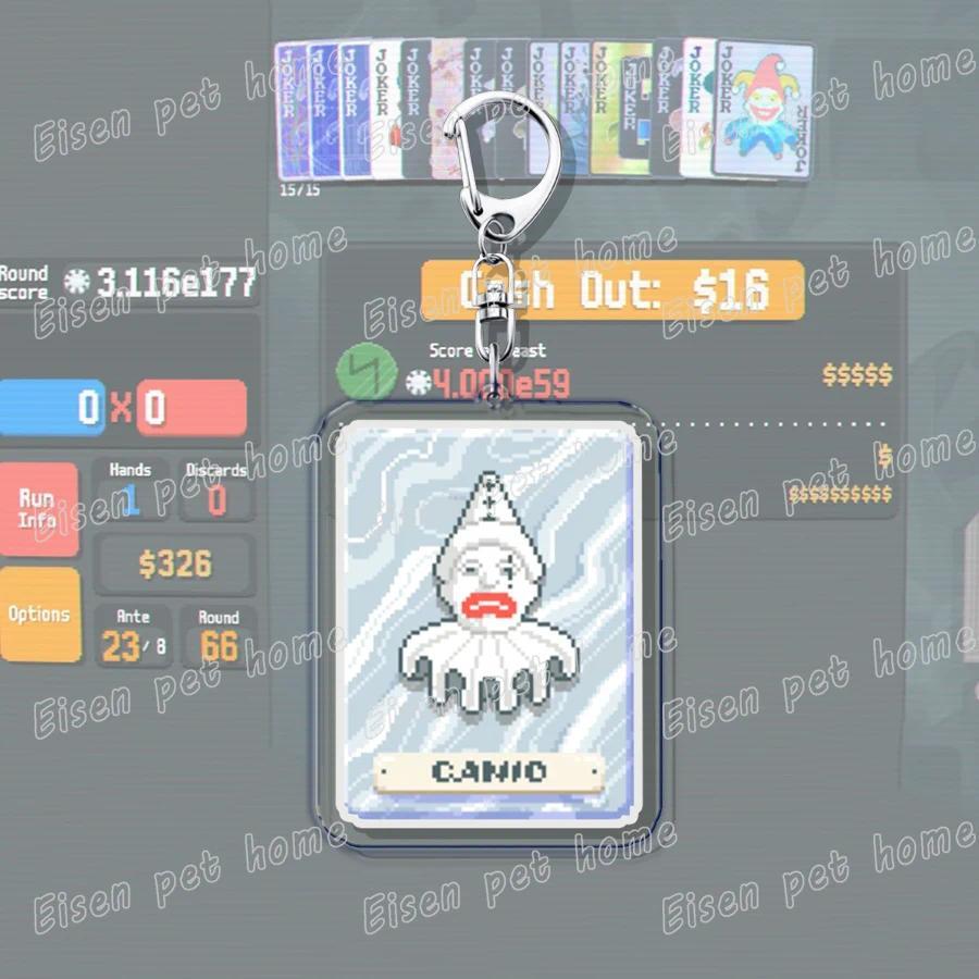 Video Game Balatro Keychains For Accessories Bag Poker Game Keyrings Friends Rebirth Gaming S Móc Khóa In Theo Yêu Cầu, Chất Liệu Mica Trong Suốt In 2 Mặt , Dày 4mm 24 Video Game Balatro Keychains For Accessories Bag Poker Game Keyrings Friends Rebirth Gaming S Móc Khóa In Theo Yêu Cầu, Chất Liệu Mica Trong Suốt In 2 Mặt , Dày 4mm - Ảnh 24