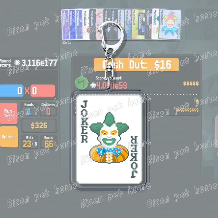 Video Game Balatro Keychains For Accessories Bag Poker Game Keyrings Friends Rebirth Gaming S Móc Khóa In Theo Yêu Cầu, Chất Liệu Mica Trong Suốt In 2 Mặt , Dày 4mm 25 Video Game Balatro Keychains For Accessories Bag Poker Game Keyrings Friends Rebirth Gaming S Móc Khóa In Theo Yêu Cầu, Chất Liệu Mica Trong Suốt In 2 Mặt , Dày 4mm - Ảnh 25