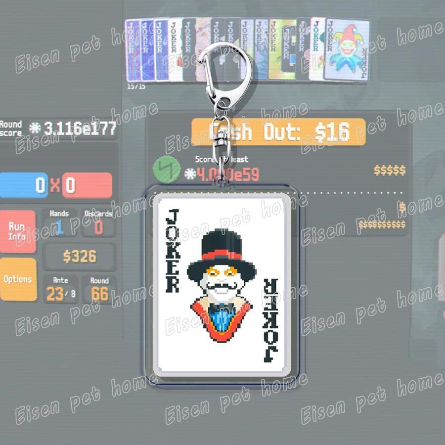 Video Game Balatro Keychains For Accessories Bag Poker Game Keyrings Friends Rebirth Gaming S Móc Khóa In Theo Yêu Cầu, Chất Liệu Mica Trong Suốt In 2 Mặt , Dày 4mm 26 Video Game Balatro Keychains For Accessories Bag Poker Game Keyrings Friends Rebirth Gaming S Móc Khóa In Theo Yêu Cầu, Chất Liệu Mica Trong Suốt In 2 Mặt , Dày 4mm - Ảnh 26