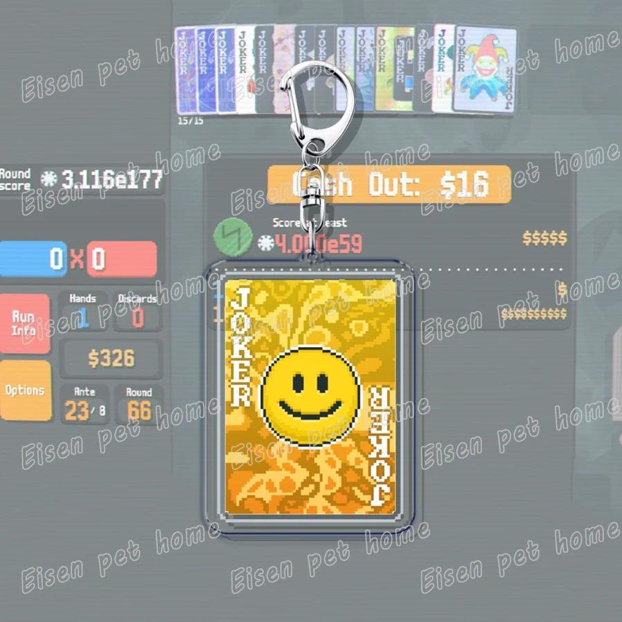 Video Game Balatro Keychains For Accessories Bag Poker Game Keyrings Friends Rebirth Gaming S Móc Khóa In Theo Yêu Cầu, Chất Liệu Mica Trong Suốt In 2 Mặt , Dày 4mm 29 Video Game Balatro Keychains For Accessories Bag Poker Game Keyrings Friends Rebirth Gaming S Móc Khóa In Theo Yêu Cầu, Chất Liệu Mica Trong Suốt In 2 Mặt , Dày 4mm - Ảnh 29