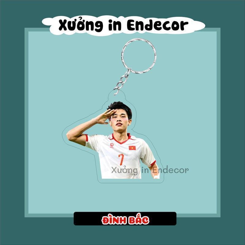 Vietnam National Football Player Keychain Móc Khóa In Theo Yêu Cầu, Chất Liệu Mica Trong Suốt In 2 Mặt , Dày 4mm 2 Vietnam National Football Player Keychain Móc Khóa In Theo Yêu Cầu, Chất Liệu Mica Trong Suốt In 2 Mặt , Dày 4mm - Ảnh 2