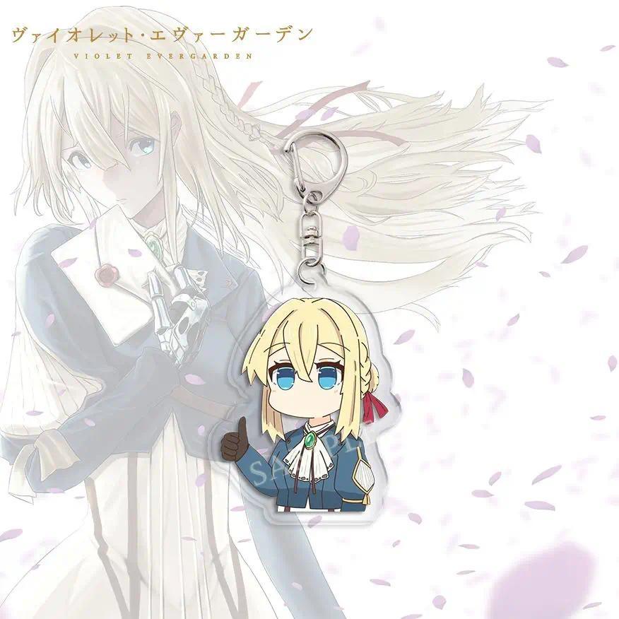 Violet Evergarden Anime Keychain Character Acrylic Key Chain Bags Charms Lock Face Hanging Móc Khóa In Theo Yêu Cầu, Chất Liệu Mica Trong Suốt In 2 Mặt , Dày 4mm 2 Violet Evergarden Anime Keychain Character Acrylic Key Chain Bags Charms Lock Face Hanging Móc Khóa In Theo Yêu Cầu, Chất Liệu Mica Trong Suốt In 2 Mặt , Dày 4mm - Ảnh 2