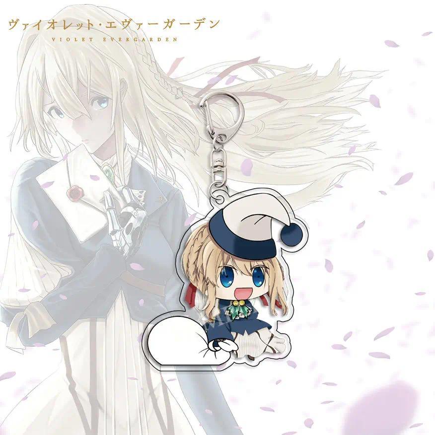 Violet Evergarden Anime Keychain Character Acrylic Key Chain Bags Charms Lock Face Hanging Móc Khóa In Theo Yêu Cầu, Chất Liệu Mica Trong Suốt In 2 Mặt , Dày 4mm 3 Violet Evergarden Anime Keychain Character Acrylic Key Chain Bags Charms Lock Face Hanging Móc Khóa In Theo Yêu Cầu, Chất Liệu Mica Trong Suốt In 2 Mặt , Dày 4mm - Ảnh 3