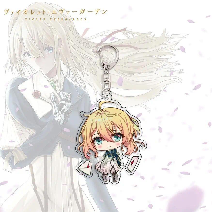 Violet Evergarden Anime Keychain Character Acrylic Key Chain Bags Charms Lock Face Hanging Móc Khóa In Theo Yêu Cầu, Chất Liệu Mica Trong Suốt In 2 Mặt , Dày 4mm 6 Violet Evergarden Anime Keychain Character Acrylic Key Chain Bags Charms Lock Face Hanging Móc Khóa In Theo Yêu Cầu, Chất Liệu Mica Trong Suốt In 2 Mặt , Dày 4mm - Ảnh 6