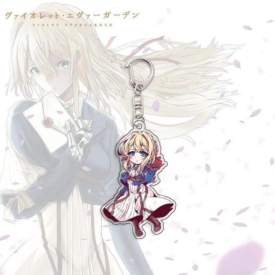 Violet Evergarden Anime Keychain Character Acrylic Key Chain Bags Charms Lock Face Hanging Móc Khóa In Theo Yêu Cầu, Chất Liệu Mica Trong Suốt In 2 Mặt , Dày 4mm 7 Violet Evergarden Anime Keychain Character Acrylic Key Chain Bags Charms Lock Face Hanging Móc Khóa In Theo Yêu Cầu, Chất Liệu Mica Trong Suốt In 2 Mặt , Dày 4mm - Ảnh 7