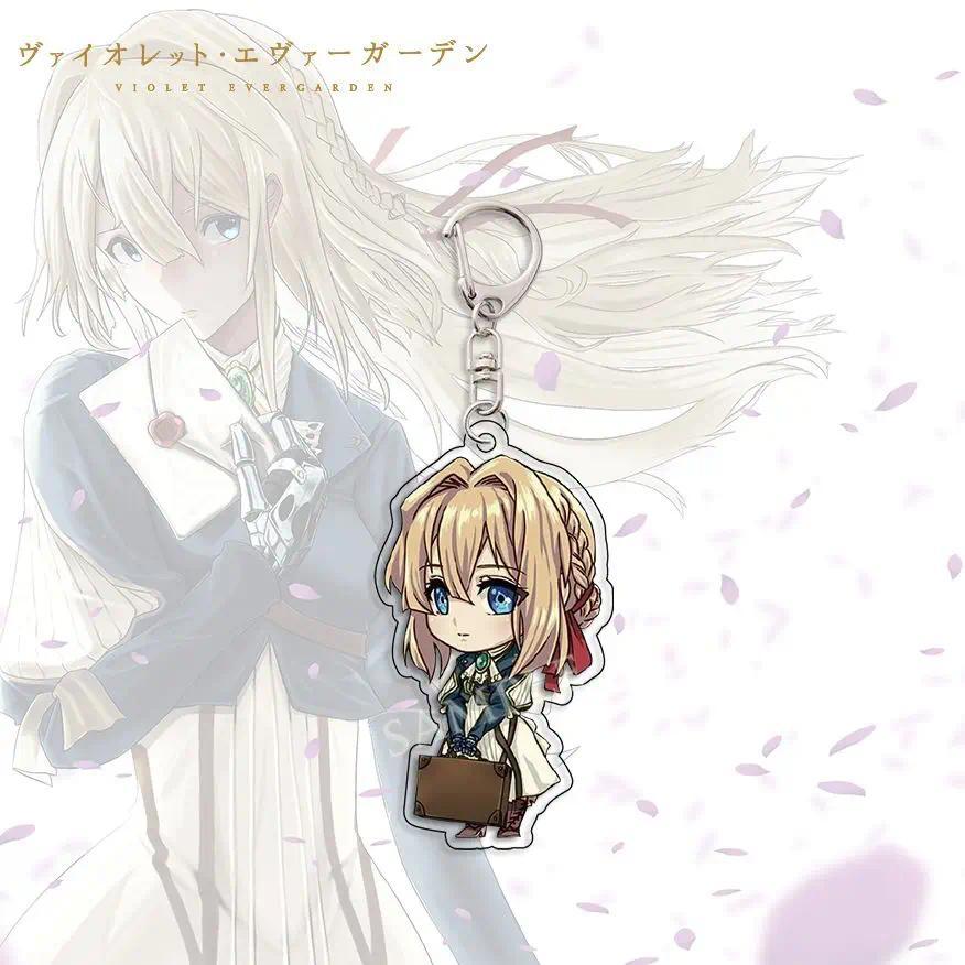 Violet Evergarden Anime Keychain Character Acrylic Key Chain Bags Charms Lock Face Hanging Móc Khóa In Theo Yêu Cầu, Chất Liệu Mica Trong Suốt In 2 Mặt , Dày 4mm 8 Violet Evergarden Anime Keychain Character Acrylic Key Chain Bags Charms Lock Face Hanging Móc Khóa In Theo Yêu Cầu, Chất Liệu Mica Trong Suốt In 2 Mặt , Dày 4mm - Ảnh 8