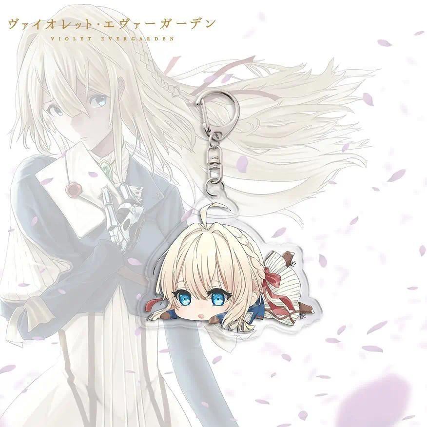 Violet Evergarden Anime Keychain Character Acrylic Key Chain Bags Charms Lock Face Hanging Móc Khóa In Theo Yêu Cầu, Chất Liệu Mica Trong Suốt In 2 Mặt , Dày 4mm 1 Violet Evergarden Anime Keychain Character Acrylic Key Chain Bags Charms Lock Face Hanging Móc Khóa In Theo Yêu Cầu, Chất Liệu Mica Trong Suốt In 2 Mặt , Dày 4mm