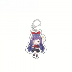 Virtual Idol Asoul Peripheral Acrylic Keychain Pendant Suitable For Backpack Decoration Móc Khóa In Theo Yêu Cầu, Chất Liệu Mica Trong Suốt In 2 Mặt , Dày 4mm