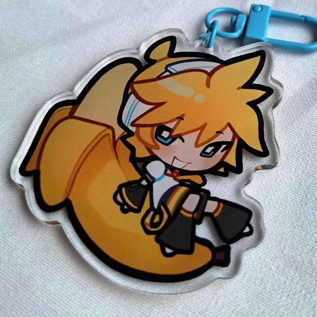 Vocaloid Acrylic Charm Keychain 2.5 Inch Character Anime Key Ring Collectible Pendants Unisex Móc Khóa In Theo Yêu Cầu, Chất Liệu Mica Trong Suốt In 2 Mặt , Dày 4mm 3 Vocaloid Acrylic Charm Keychain 2.5 Inch Character Anime Key Ring Collectible Pendants Unisex Móc Khóa In Theo Yêu Cầu, Chất Liệu Mica Trong Suốt In 2 Mặt , Dày 4mm - Ảnh 3