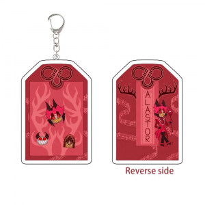 Vox Lucifer Mningstar Alast Adam The Excist Animes Cute Cartoons Mica Keychain Gift Móc Khóa In Theo Yêu Cầu, Chất Liệu Mica Trong Suốt In 2 Mặt , Dày 4mm