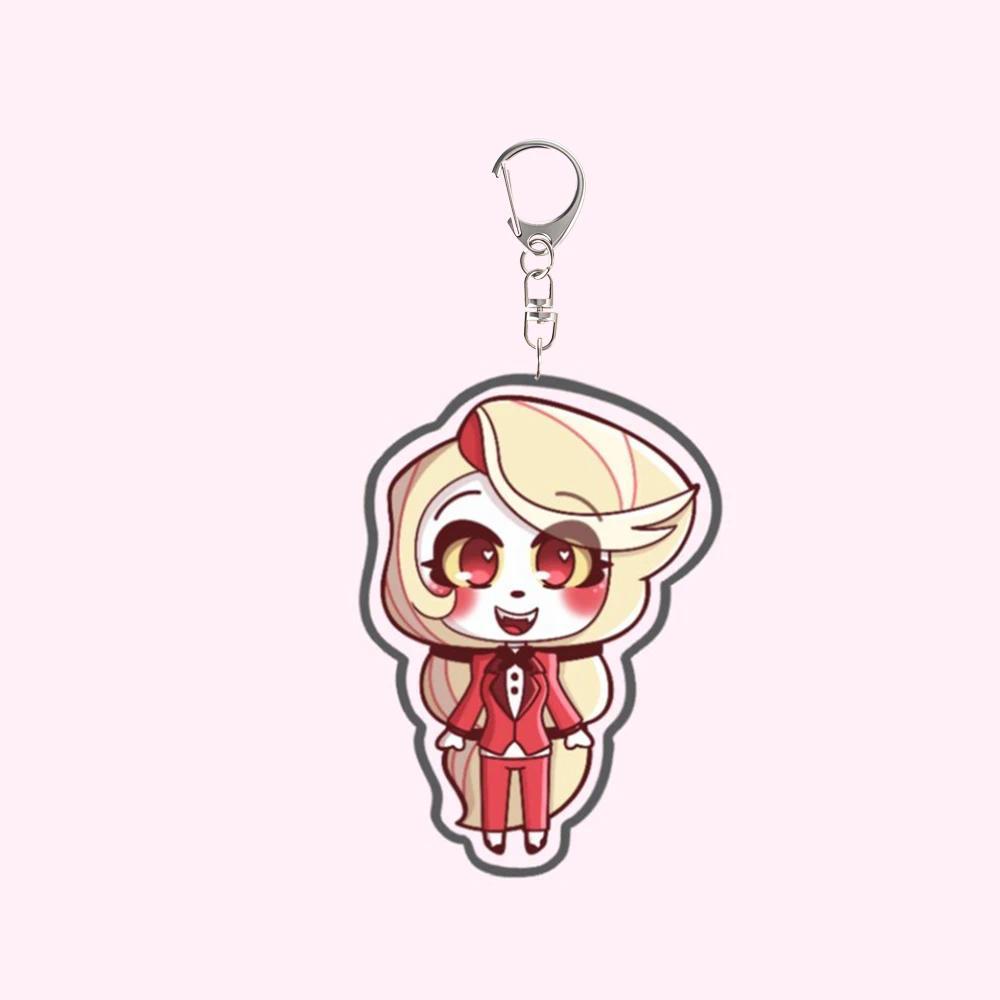 Vox Vaggie Alast Charlie Mningstar Mica Keychain Accessories Cartoons Festival Decoration Gift Móc Khóa In Theo Yêu Cầu, Chất Liệu Mica Trong Suốt In 2 Mặt , Dày 4mm 2 Vox Vaggie Alast Charlie Mningstar Mica Keychain Accessories Cartoons Festival Decoration Gift Móc Khóa In Theo Yêu Cầu, Chất Liệu Mica Trong Suốt In 2 Mặt , Dày 4mm - Ảnh 2