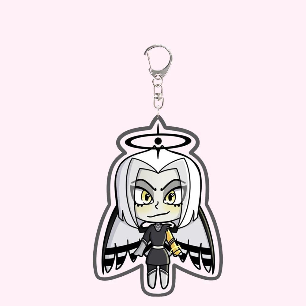 Vox Vaggie Alast Charlie Mningstar Mica Keychain Accessories Cartoons Festival Decoration Gift Móc Khóa In Theo Yêu Cầu, Chất Liệu Mica Trong Suốt In 2 Mặt , Dày 4mm 10 Vox Vaggie Alast Charlie Mningstar Mica Keychain Accessories Cartoons Festival Decoration Gift Móc Khóa In Theo Yêu Cầu, Chất Liệu Mica Trong Suốt In 2 Mặt , Dày 4mm - Ảnh 10