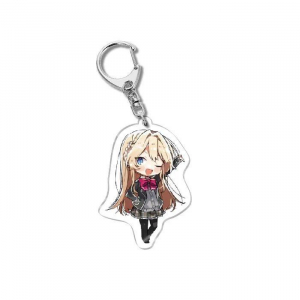 We Can't Become Lovers Absolutely Not Lover Bag Charms Keychain Friends Key Chain Móc Khóa In Theo Yêu Cầu, Chất Liệu Mica Trong Suốt In 2 Mặt , Dày 4mm