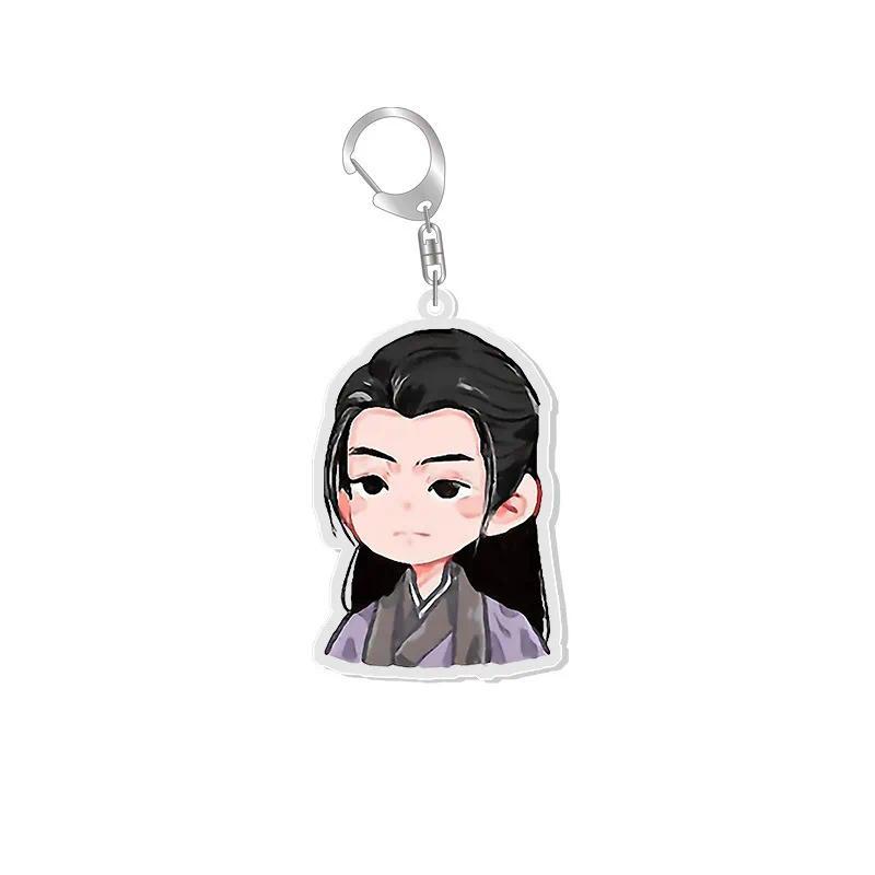 Word Of Honor Cute Shan He Ling Keychain Figure Wen Kexing Zhou Zishu Hanging Key Chain Women Móc Khóa In Theo Yêu Cầu, Chất Liệu Mica Trong Suốt In 2 Mặt , Dày 4mm 2 Word Of Honor Cute Shan He Ling Keychain Figure Wen Kexing Zhou Zishu Hanging Key Chain Women Móc Khóa In Theo Yêu Cầu, Chất Liệu Mica Trong Suốt In 2 Mặt , Dày 4mm - Ảnh 2