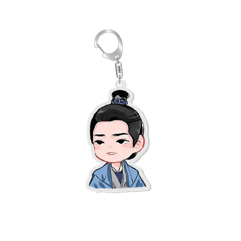 Word Of Honor Cute Shan He Ling Keychain Figure Wen Kexing Zhou Zishu Hanging Key Chain Women Móc Khóa In Theo Yêu Cầu, Chất Liệu Mica Trong Suốt In 2 Mặt , Dày 4mm 4 Word Of Honor Cute Shan He Ling Keychain Figure Wen Kexing Zhou Zishu Hanging Key Chain Women Móc Khóa In Theo Yêu Cầu, Chất Liệu Mica Trong Suốt In 2 Mặt , Dày 4mm - Ảnh 4