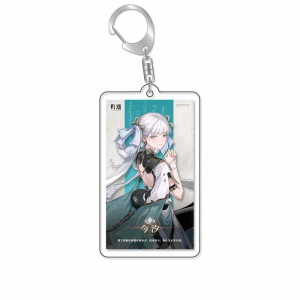 Wuthering Waves Mica Anime Game Keychain Keychain Keychain Children Friends Model Hanging Bag Móc Khóa In Theo Yêu Cầu, Chất Liệu Mica Trong Suốt In 2 Mặt , Dày 4mm