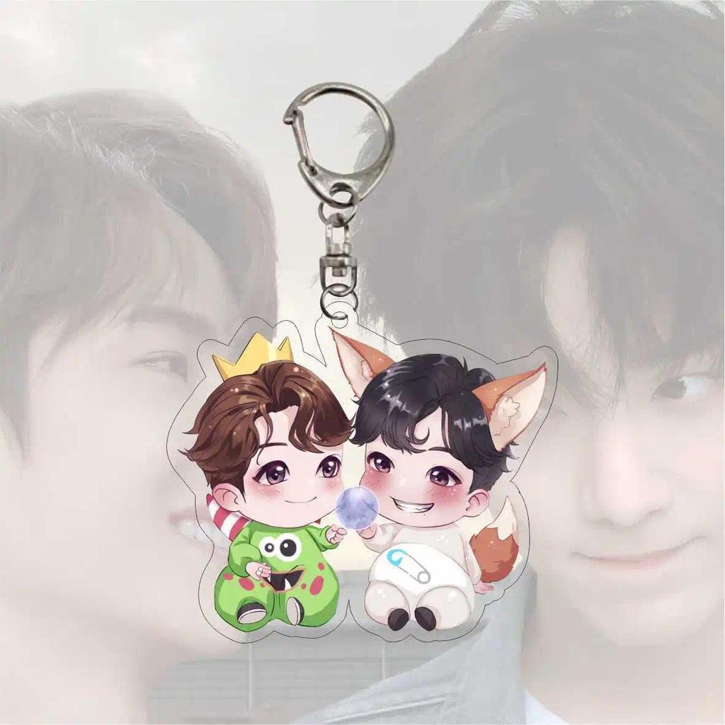 Xiao Zhan Wang Yibo Cp Keychains Cartoon Character Acrylic Keyrings Couple Fan Backpack Móc Khóa In Theo Yêu Cầu, Chất Liệu Mica Trong Suốt In 2 Mặt , Dày 4mm 15 Xiao Zhan Wang Yibo Cp Keychains Cartoon Character Acrylic Keyrings Couple Fan Backpack Móc Khóa In Theo Yêu Cầu, Chất Liệu Mica Trong Suốt In 2 Mặt , Dày 4mm - Ảnh 15