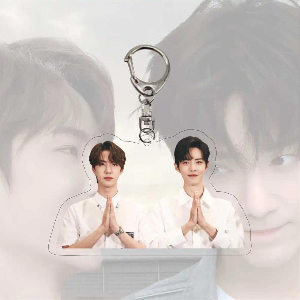 Xiao Zhan Wang Yibo Cp Keychains Cartoon Character Acrylic Keyrings Couple Fan Backpack Móc Khóa In Theo Yêu Cầu, Chất Liệu Mica Trong Suốt In 2 Mặt , Dày 4mm 18 Xiao Zhan Wang Yibo Cp Keychains Cartoon Character Acrylic Keyrings Couple Fan Backpack Móc Khóa In Theo Yêu Cầu, Chất Liệu Mica Trong Suốt In 2 Mặt , Dày 4mm - Ảnh 18