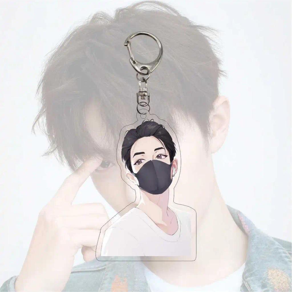 Xiao Zhan Wang Yibo Cp Keychains Cartoon Character Acrylic Keyrings Couple Fan Backpack Móc Khóa In Theo Yêu Cầu, Chất Liệu Mica Trong Suốt In 2 Mặt , Dày 4mm 8 Xiao Zhan Wang Yibo Cp Keychains Cartoon Character Acrylic Keyrings Couple Fan Backpack Móc Khóa In Theo Yêu Cầu, Chất Liệu Mica Trong Suốt In 2 Mặt , Dày 4mm - Ảnh 8