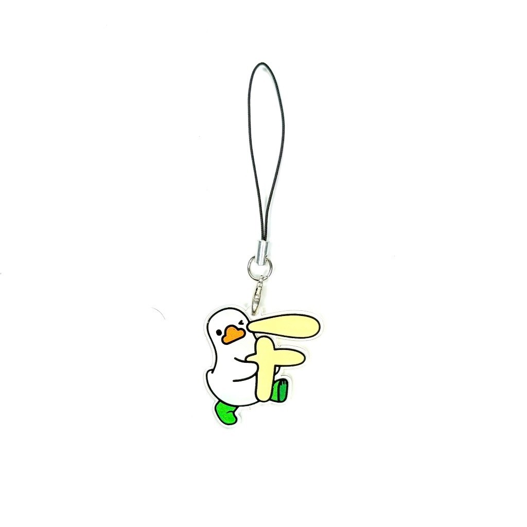 Yellow Duck Letter Phone Strap Móc Khóa In Theo Yêu Cầu, Chất Liệu Mica Trong Suốt In 2 Mặt , Dày 4mm 33 Yellow Duck Letter Phone Strap Móc Khóa In Theo Yêu Cầu, Chất Liệu Mica Trong Suốt In 2 Mặt , Dày 4mm - Ảnh 33