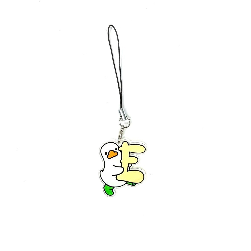 Yellow Duck Letter Phone Strap Móc Khóa In Theo Yêu Cầu, Chất Liệu Mica Trong Suốt In 2 Mặt , Dày 4mm 6 Yellow Duck Letter Phone Strap Móc Khóa In Theo Yêu Cầu, Chất Liệu Mica Trong Suốt In 2 Mặt , Dày 4mm - Ảnh 6