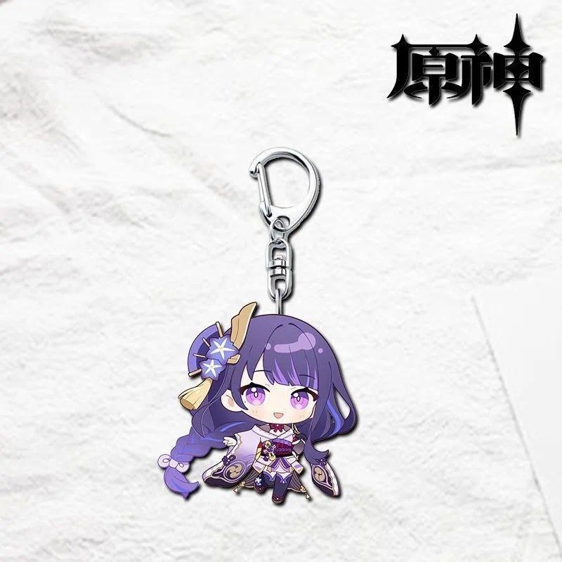 Yuan Shen Raiden Shogun Miss Cat Mica Keychain Anime Game Character Backpack Charm Micafor Móc Khóa In Theo Yêu Cầu, Chất Liệu Mica Trong Suốt In 2 Mặt , Dày 4mm 3 Yuan Shen Raiden Shogun Miss Cat Mica Keychain Anime Game Character Backpack Charm Micafor Móc Khóa In Theo Yêu Cầu, Chất Liệu Mica Trong Suốt In 2 Mặt , Dày 4mm - Ảnh 3