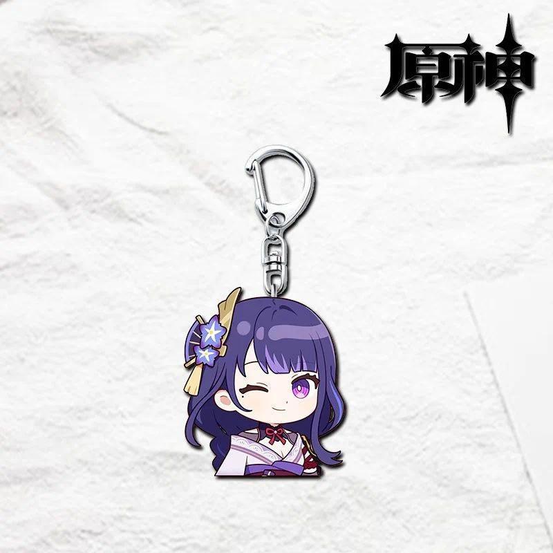 Yuan Shen Raiden Shogun Miss Cat Mica Keychain Anime Game Character Backpack Charm Micafor Móc Khóa In Theo Yêu Cầu, Chất Liệu Mica Trong Suốt In 2 Mặt , Dày 4mm 4 Yuan Shen Raiden Shogun Miss Cat Mica Keychain Anime Game Character Backpack Charm Micafor Móc Khóa In Theo Yêu Cầu, Chất Liệu Mica Trong Suốt In 2 Mặt , Dày 4mm - Ảnh 4