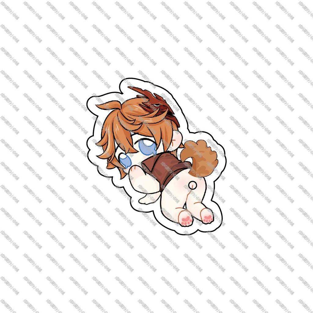 Yuanshen Anime Keychain Wanderer Tartaglia Acrylic Keychain Woman Q Version Bag Pendent Decor Móc Khóa In Theo Yêu Cầu, Chất Liệu Mica Trong Suốt In 2 Mặt , Dày 4mm 2 Yuanshen Anime Keychain Wanderer Tartaglia Acrylic Keychain Woman Q Version Bag Pendent Decor Móc Khóa In Theo Yêu Cầu, Chất Liệu Mica Trong Suốt In 2 Mặt , Dày 4mm - Ảnh 2