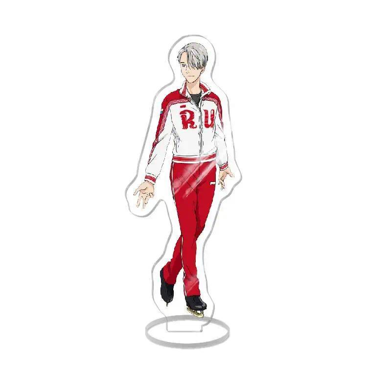 Yuri!!! On Ice Anime Standee Mica Model Plate Decoration Friends Girls Cartoon Peripheral Móc Khóa In Theo Yêu Cầu, Chất Liệu Mica Trong Suốt In 2 Mặt , Dày 4mm 2 Yuri!!! On Ice Anime Standee Mica Model Plate Decoration Friends Girls Cartoon Peripheral Móc Khóa In Theo Yêu Cầu, Chất Liệu Mica Trong Suốt In 2 Mặt , Dày 4mm - Ảnh 2